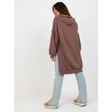 FANCY Sweatshirt-FA-BL-8105.38P-brown | Shoptok.si