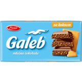 Galeb čokolada pionir sa keksom 90g Cene