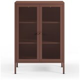 Marckeric Bordo rdeča kovinska omarica 70x100x40 cm Fayna – | Shoptok.si