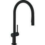 Hansgrohe enoročna izvlečna kuhinjska armatura Talis M54 210 2 jet - črna mat (72800670) Cene