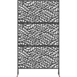  Zaslon za privatnost 100 x 50 x 180 cm Čelik Crna | shoptok.hr