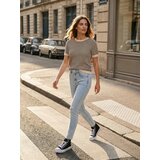 Sinsay Skinny traperice srednjeg struka sa sirovim rubom nogavica | shoptok.hr