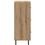  Kreveta hrast artisan 34 x 34.5 x 90 cm Konstruirano drvo | shoptok.hr