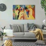  Slika - August Macke – With a Yellow Jacket 120x80 Standard | shoptok.hr