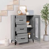  Komoda boja hrasta sonome 69,5 x 34 x 90 cm konstruirano drvo | shoptok.hr