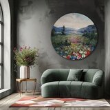  Okrugla slikana slika Jutarnji mir | different dimensions | shoptok.hr
