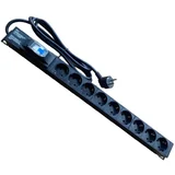 Produžni kabl PDU/9-Way (1P 16A), 2m, sa osiguračem