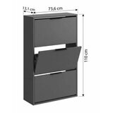 Hanah home Cipelarnik Bilbao Anthracite | Eponuda.com