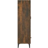  Komoda boja dimljenog hrasta 70 x 31 x 115 cm konstruirano drvo | shoptok.hr