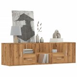vidaXL Kotna omarica artisan hrast 160x40x45 cm inženirski les Cene
