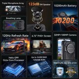 Cubot pametni robustni telefon Kingkong Power 3 6.72" 24GB+256GB dual sim 4G, črna, (21821918) | Shoptok.si