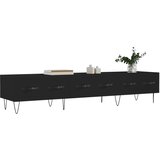 TV ormarić crni 150 x 36 x 30 cm od konstruiranog drva | shoptok.hr