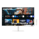 Samsung Monitor 68,6 cm (27,0") S27CM703UU 3840x2160 Smart TV Tizen VA 4ms HDMI USB-C 65W 2xUSB2.0 Pivot Zvočniki 2x5W sRGB99% HDR10 M7, (21355404) | Shoptok.si