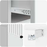  Stenski nočni omarici Bela 34,5 x 33 x 20 cm Inženirski les, (5000298625) | Shoptok.si