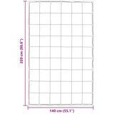 Puni Polna celoletna prevleka srebrna 220 x 140 cm, (5000147026) | Shoptok.si