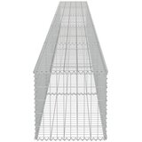 Gabionski zid s poklopcima od pocinčanog čelika 600 x 50 x 50 cm | shoptok.hr
