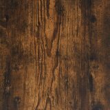 vidaXL Omarica za gramofonske plošče dim. hrast 121x38x48 cm inž. les | Shoptok.si