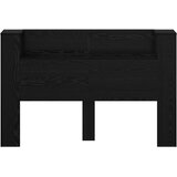  Krevetna ploča s LED-om Zidne Crni Hrast 160 x 16,5 x 103,5 cm | Eponuda.ba