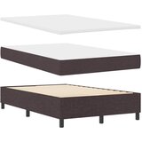  s opruga kutije Tamno smeđa 120 x 190 cm tkanina | shoptok.hr