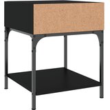  Noćni ormarići 2 kom crni 40 x 41 x 50 cm od konstruiranog drva | shoptok.hr