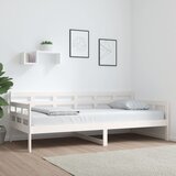vidaXL Dnevni ležaj od masivne borovine bijeli 90 x 200 cm Cijene