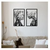 Wallity Lutuf zidna dekoracija, 86x63cm, crna | Eponuda.ba