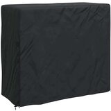 vidaXL Pokrov za vanjski namještaj Crna 122 x 61 x 106 cm 600D tkanina | shoptok.hr