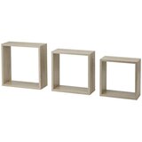  LESENA POLICA FRAME XL HRAST 3 KOS 300X300X117 MM | Shoptok.si