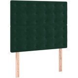 Box spring krevet s madracem tamnozeleni 90x200 cm baršunasti | shoptok.hr