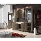 P & B kopalnica madrit, barva hrasta, led, 5-Delno | Shoptok.si