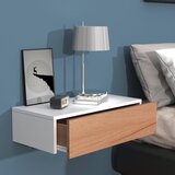 MID.YOU NOČNA OMARICA, bela, barve hrasta | Shoptok.si