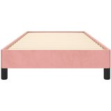  Okvir za krevet ružičasti 90x200 cm baršunasti | shoptok.hr