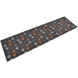  Tepih perivi s uzorkom šapa 45 x 150 cm baršunasti | shoptok.hr