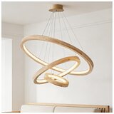  Brilagi - LED luster na sajli UMEA WOOD LED/45W/230V, prečnik 60 cm, drveni | Eponuda.com