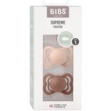 Bibs tolažilna duda - lateks Supreme (0-6 m), 2 kosa woodchuck & blush 170337 Cene