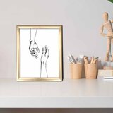 WALLXPERT Dekorativna uramljena slika, 23,5x28,5 cm, Šarena | Eponuda.ba