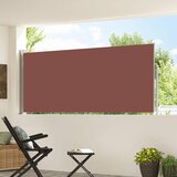  Uvlačiva bočna tenda 120 x 300 cm smeđa | shoptok.hr