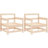 Maison Chic Vrtni stoli - Stol za vrt 2 kosa trdna borovina JS1345, (21877872) Cene