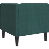 Chesterfield kauč fotelja tamnozeleni baršun | shoptok.hr