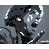  Ročno izdelana slika POP Art Rolling Stones 4-delna (POP ART) | Shoptok.si