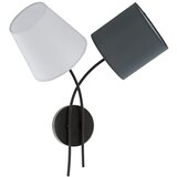Eglo almeida zidna/2, e27, d1050, crna/ sjenila više boja 6MZX93V | Eponuda.com