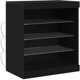  LED komoda Crni hrast 60,5 x 37 x 67 cm Konstruirano drvo | shoptok.hr