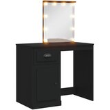  Toaletni stolić s LED svjetlima crni 90 x 42 x 132,5 cm | Eponuda.ba