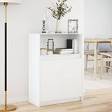 Komoda s LED svjetlima bijela 72x34x100 cm konstruirano drvo | shoptok.hr