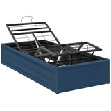  Električni podesivi okvir kreveta Plava 200 x 80 x 33 5 cm - Plava 80 x 200 cm | shoptok.hr