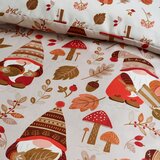 Catherine Lansfield Narančasta/smeđa posteljina za krevet za jednu osobu 135x200 cm Woodland Gonks – | shoptok.hr