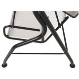 DAJAR Temno zelena/temno siva kovinska vrtna gugalnica Luna – | Shoptok.si