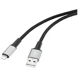1x muški konektor USB 2.0 tipa a - 1x muški konektor Apple dock lightning] 2.00 m crna