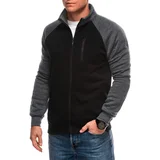 Edoti Men's zip-up sweatshirt