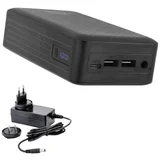 XT-27000 DC PA powerbank (rezervna baterija) 26800 mAh Li-Ion USB, USB-C®, DC utičnica 3.5 mm crna